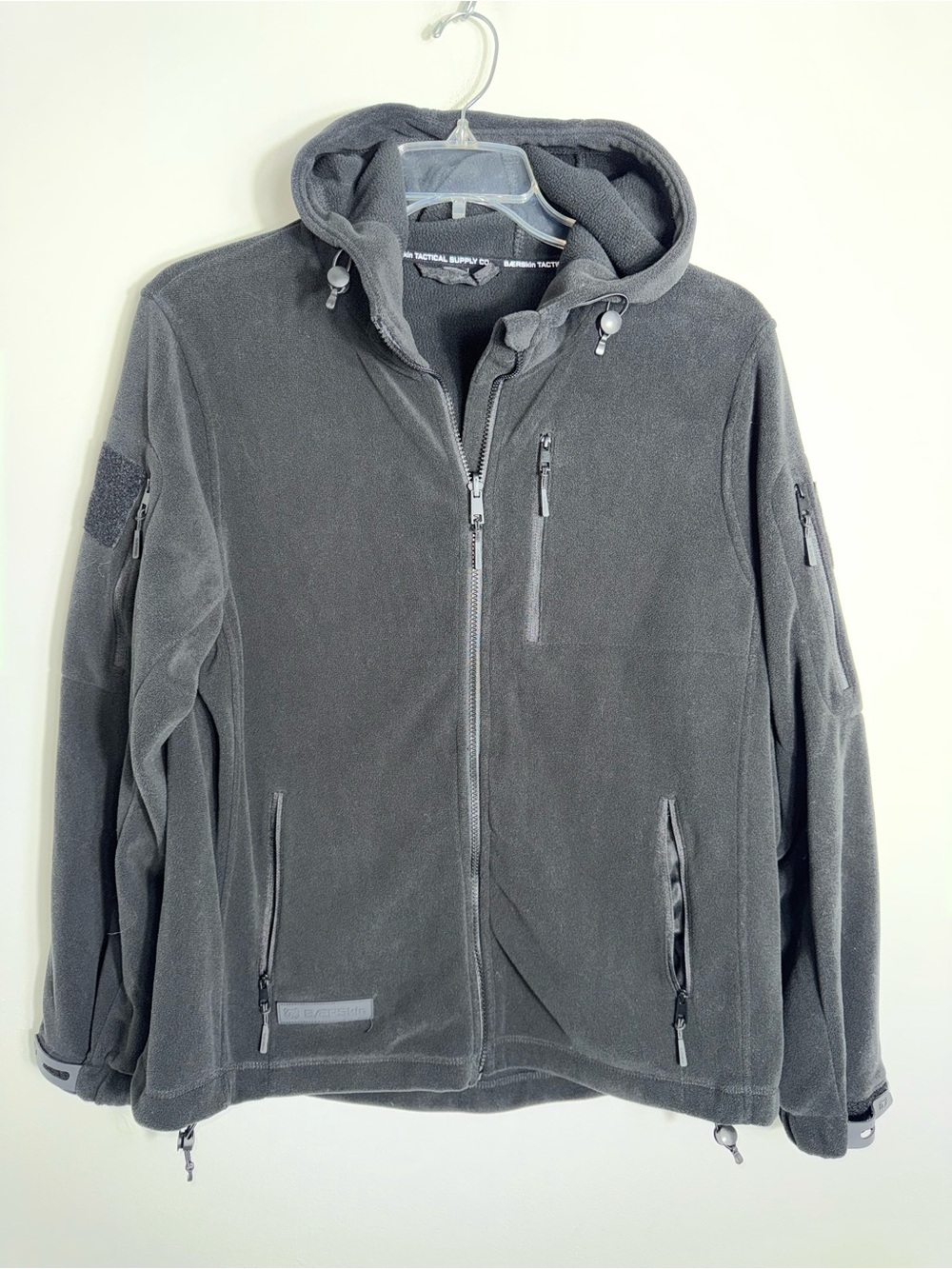 Baerskin Tactical Women's Fem 4.0 Full Zip Fleece Hoodie-Black-Size Large